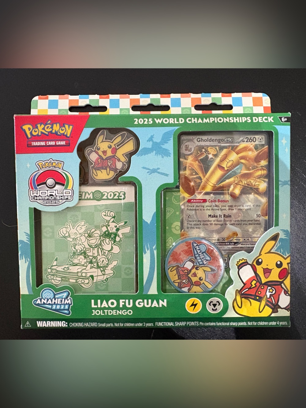 Pokemon 2025 World Championships Deck – Liao Fu Guan